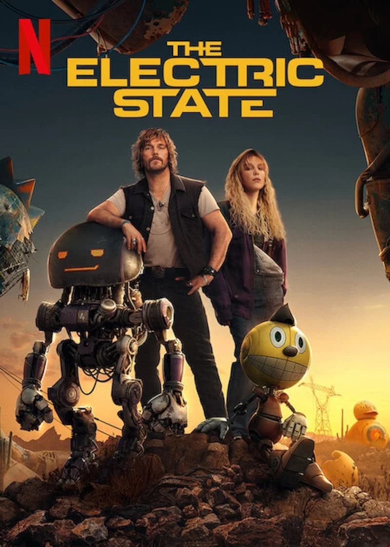 Movie poster for The Electric State