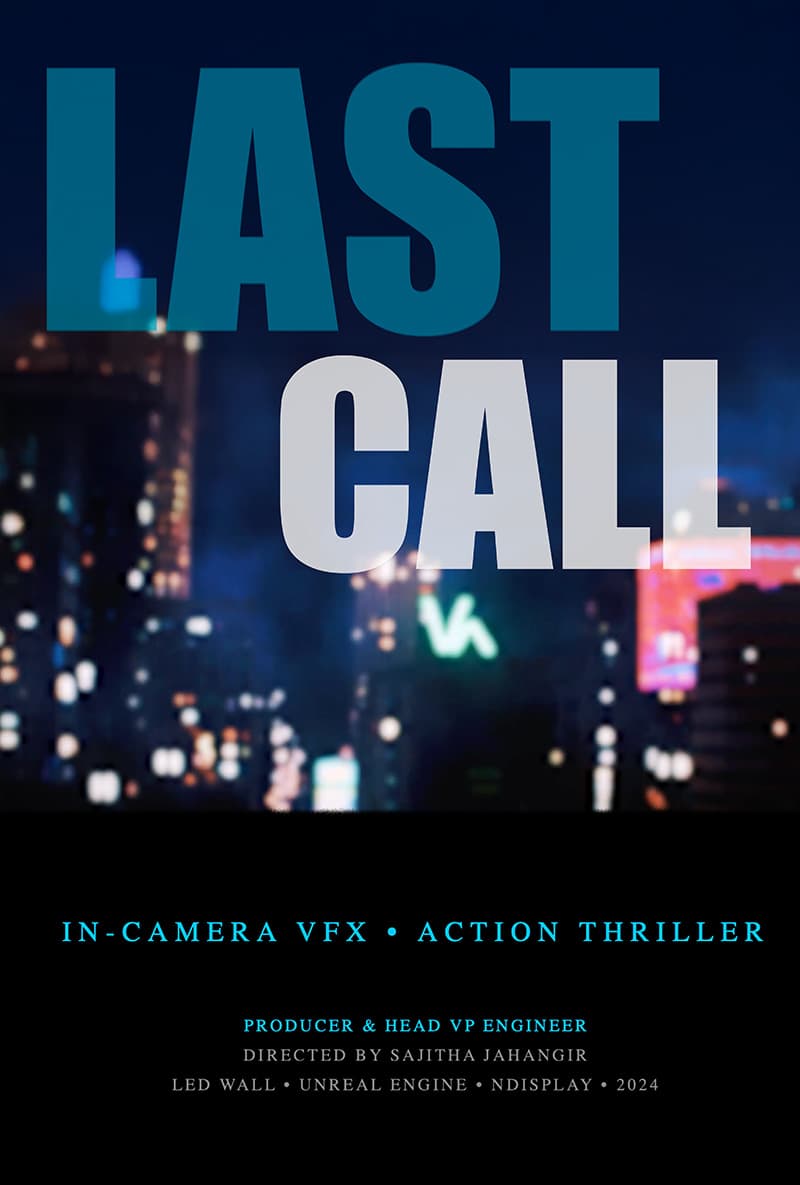 Movie poster for Last Call